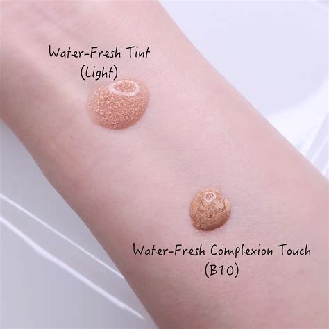 chanel water fresh complexion touch swatches|CHANEL Les Beiges Water.